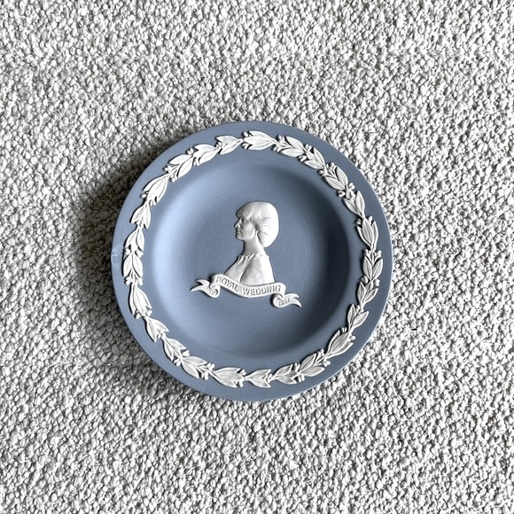 Wedgwood Other - Wedgwood Jasperware Princess Diana Porcelain Royal Wedding Antique, Trinket Dish